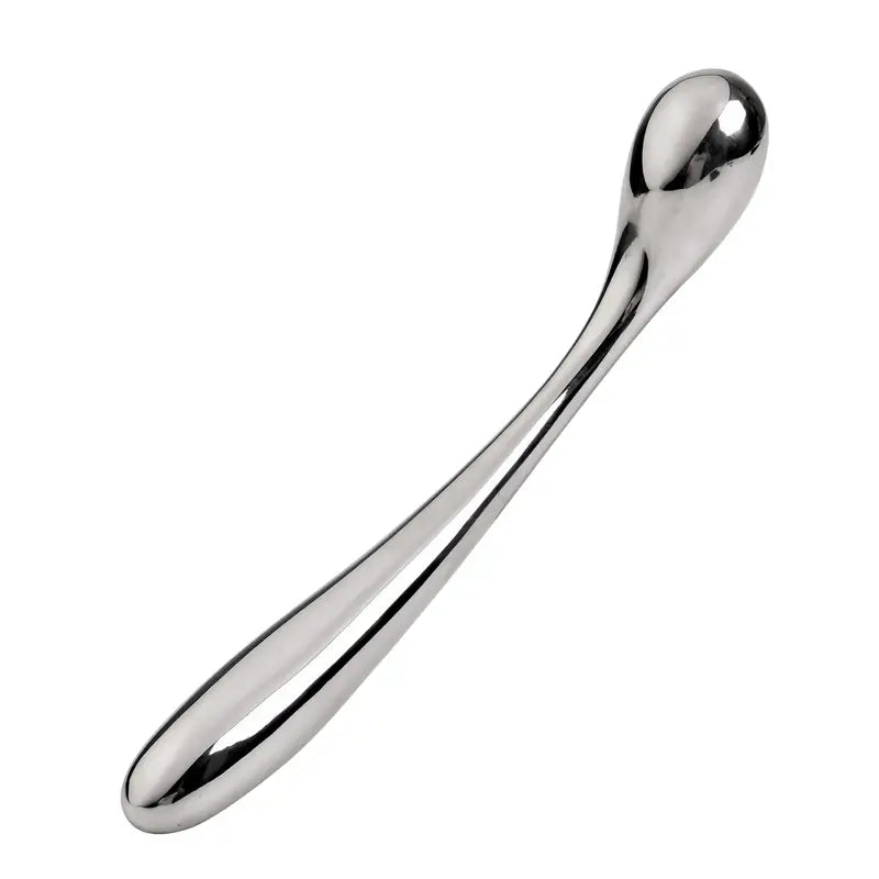 Stainless Steel Large Butt Plug G-Spot Double Dildo Prostate Massager