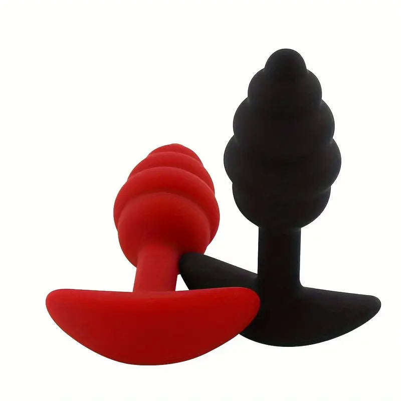 Wear Spiral Silicone Anal Plug Adult Product For Men Women Sex Toy