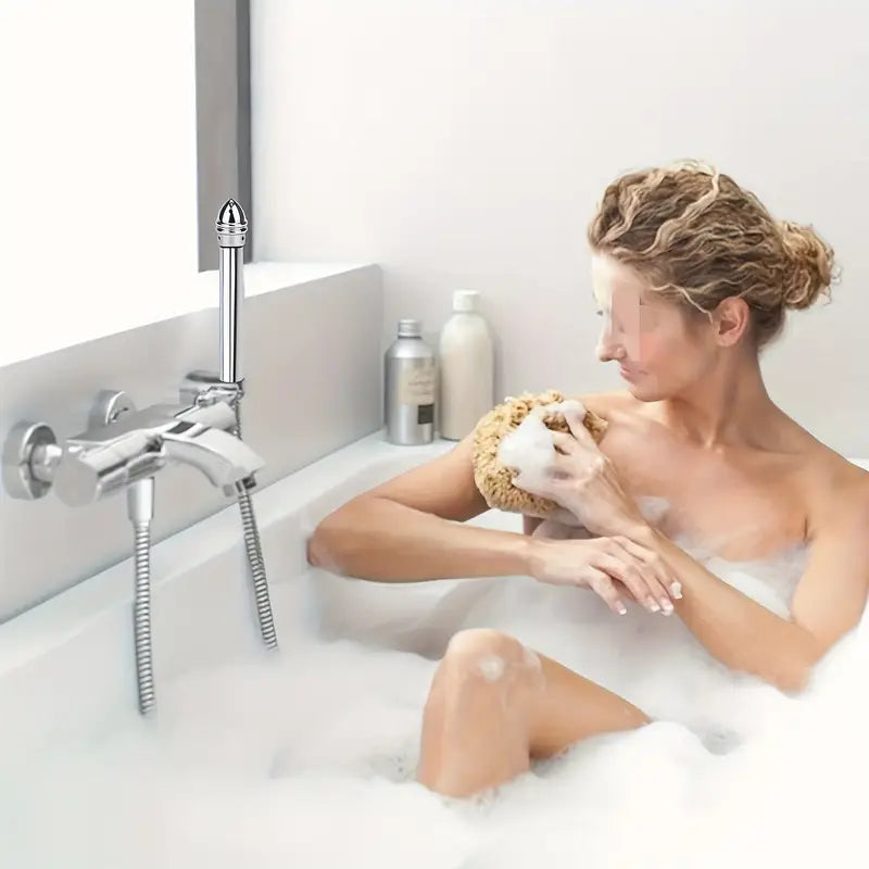 3 Head Shower Enema Flusher Attachment With 59 "Shower Hose Bathroom