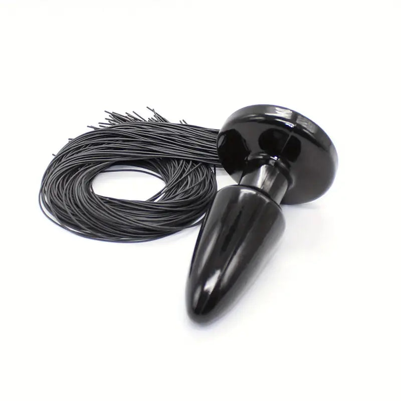 Horse Tail Butt Plug Mushroom Shaped Stopper Sex Toy For Adult Games