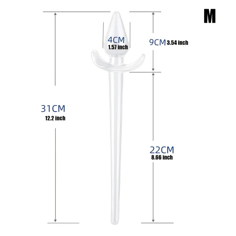 SM Anal Plug Sex Toy Anal Plug Double Head Extra Large Anal Dilator