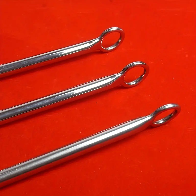 Leather Bondage Kit With Adjustable Collar Removable Handcuffs Anal Hook