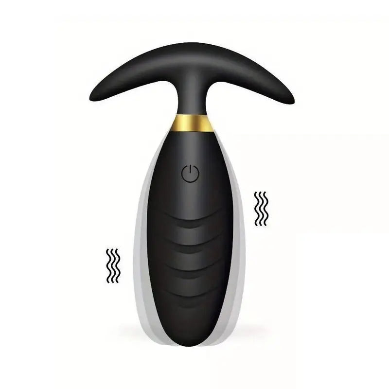 USB Powered Anal Butt Plug With 10 Vibration Modes G-Spot Vibrator