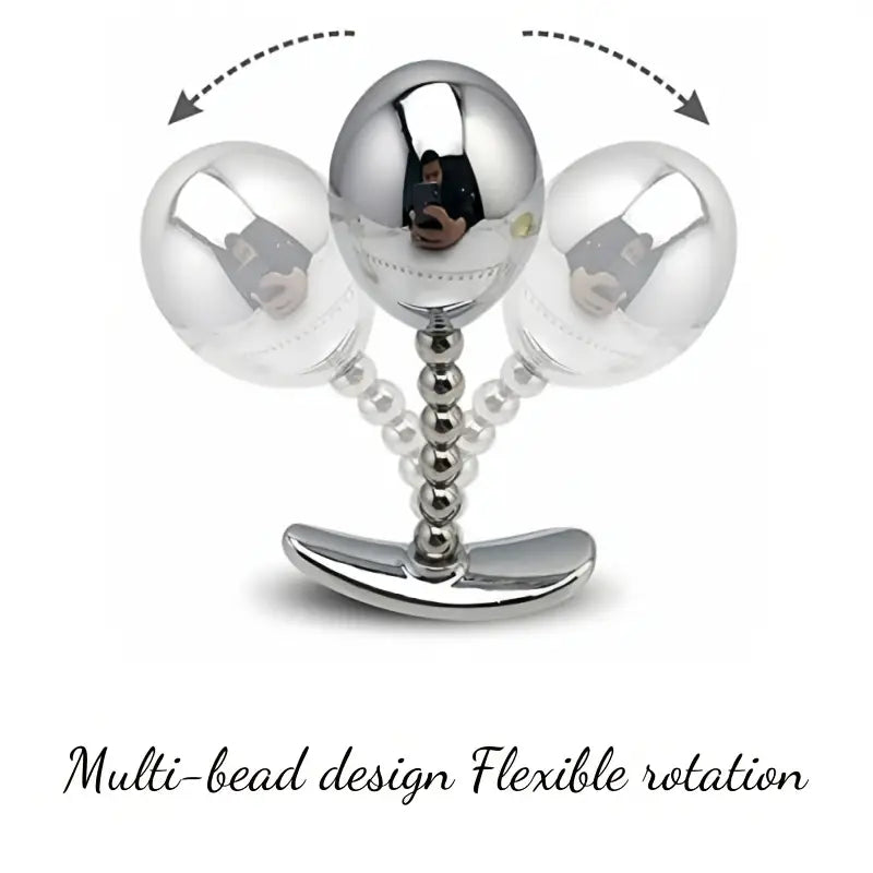 Metal Butt Plug Single Ball Butt Plug Anchor Type T-Shaped Base Base