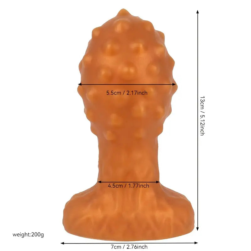 Ultra-Soft Silicone Anal Plug Masturbation Adult Toy G-Spot Massager