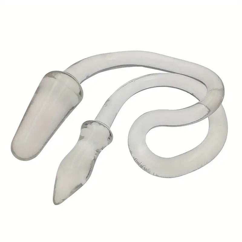 Soft Silicone Double Head Anal Plug Comfortable Ends For Beginners