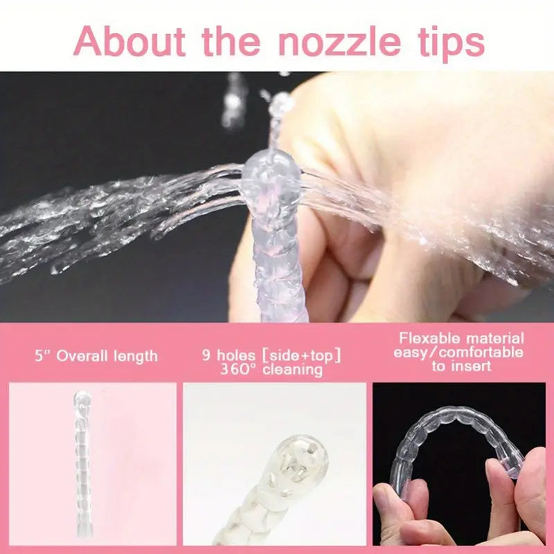 20.29oz Enema Kit For Colon Cleansing Anti-Backflow Anal Vaginal Douche