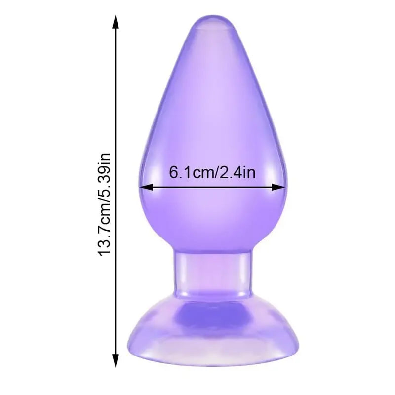 TPE Material Butt Plug Toy For Adults SM Sexy Play Male Butt Plug