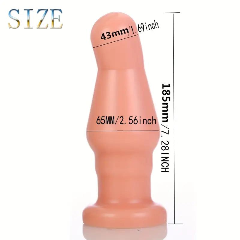Large Butt Plug Anal Sex Toy With Strong Suction Cup Base G-spot Sex