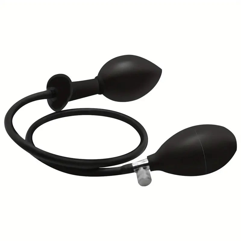 Inflatable Anal Plug Lotus Shaped Silicone Butt Plug Adult Toy For Women