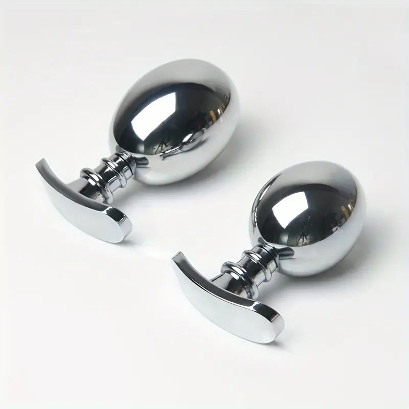 Premium Heavy Duty Metal Butt Plug Detachable G-Spot AV Massage Stick