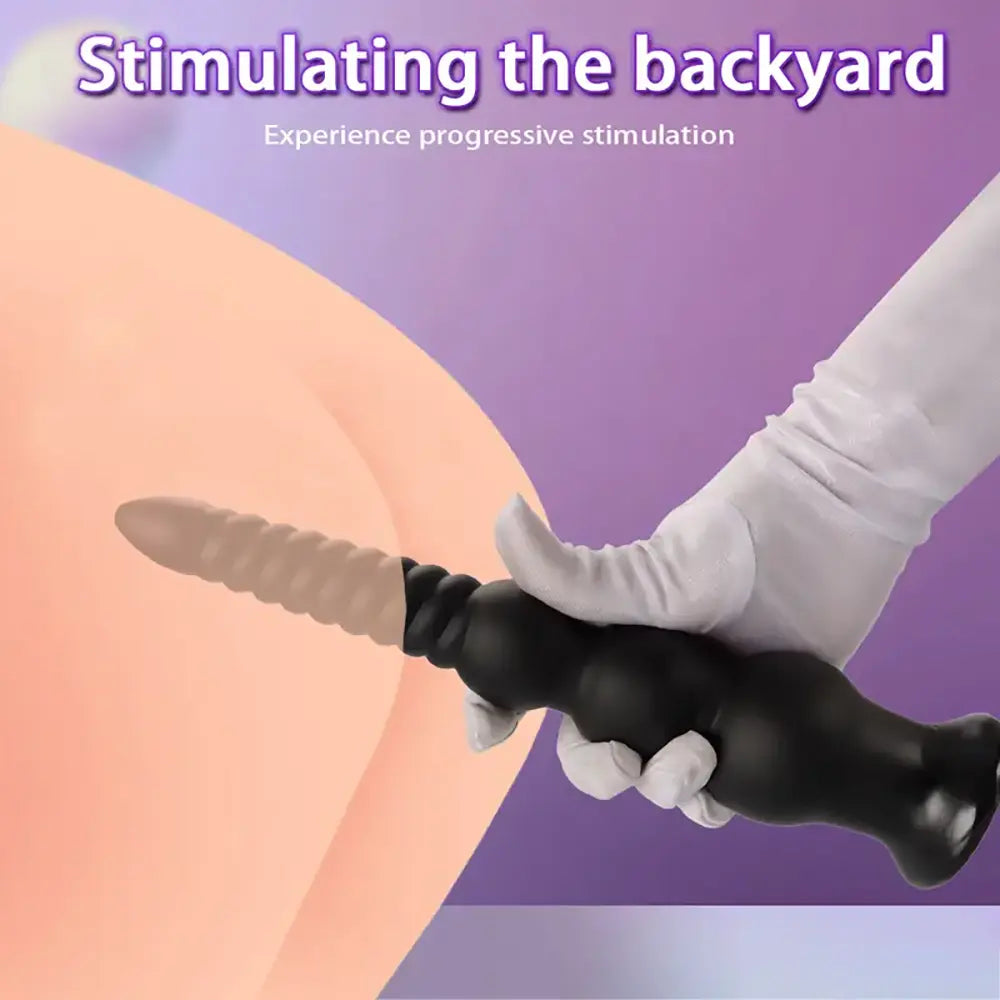 Multi-Specification Tail Pull-String Anal Plug Posterior Pleasure Toy