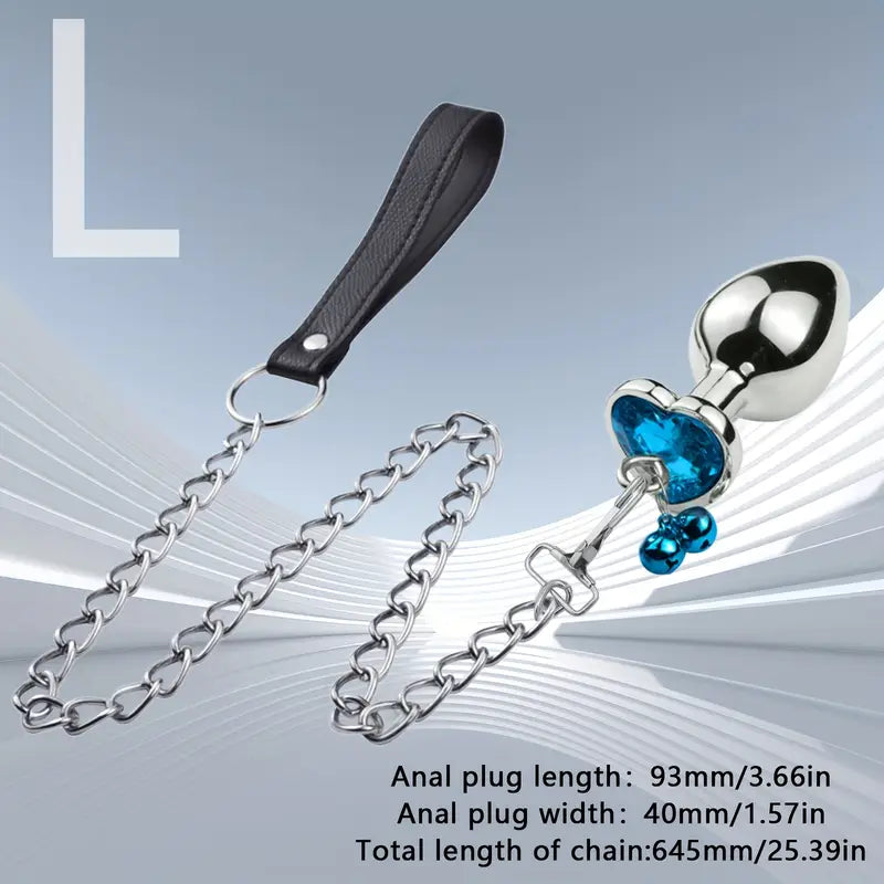 BDSM Butt Plug K Metal Sex Toy Fetish Stainless Steel Butt Plug