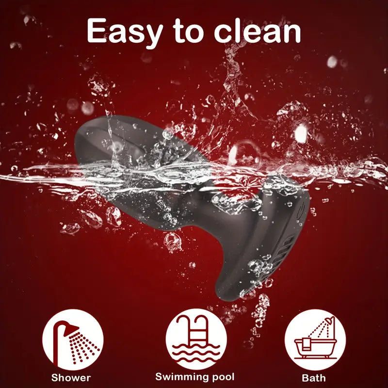 New Design Automatic 9 Frequency Vibrating Anal Plug For Men Women