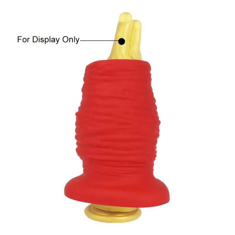 Hollow Butt Plug Silicone Soft Anal Dilatation Enema Prostate Massager