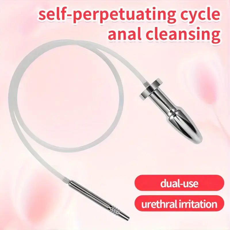Metal Urethral Dilator Urethra Stimulation With Anal Plug Sex Adult Toy