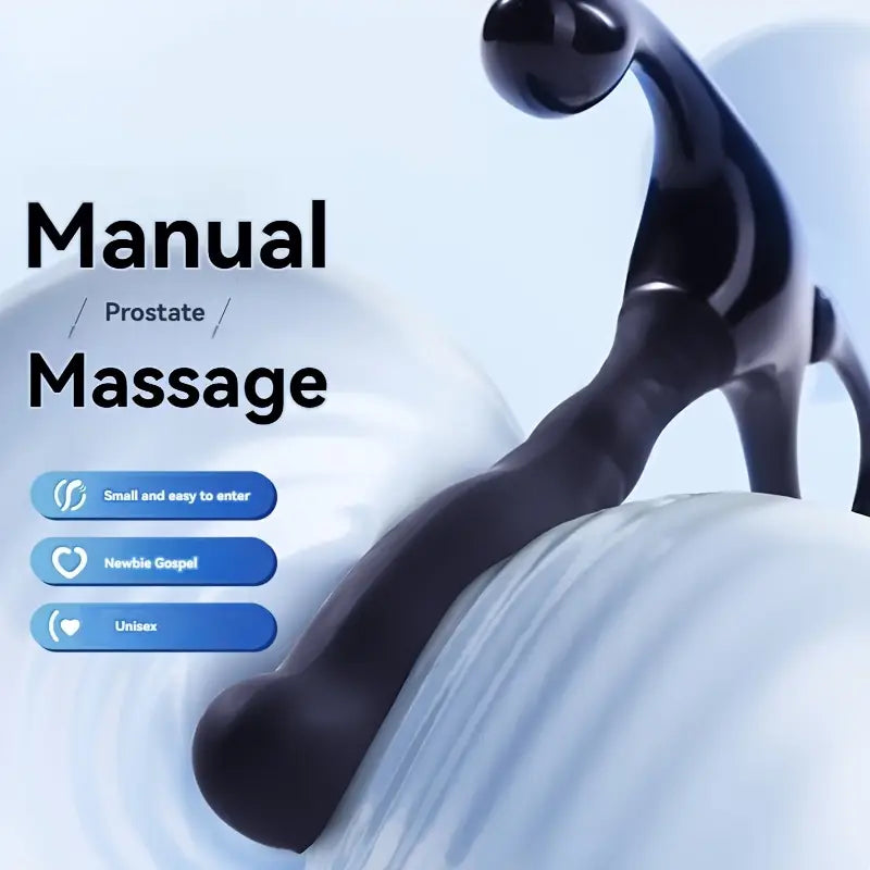 Silicone Prostate Trainer Anal Plug Hand Washable Solid Color For G Spot