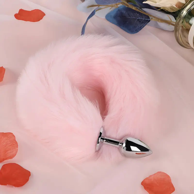 Female Male Dog Tail Butt Plug Alternative Metal Butt Plug Adult Sex Toy