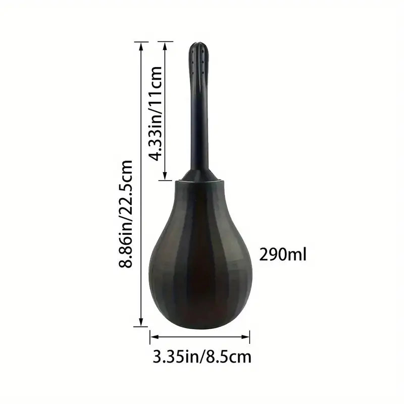 Silicone Anal Ball Irrigation Enema Device For Anus Cleaning Anal Toy