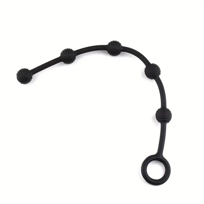 Anal Bead Anal Butt Plug Date Night Game Anal Toy with Pull Ring Adult Toy