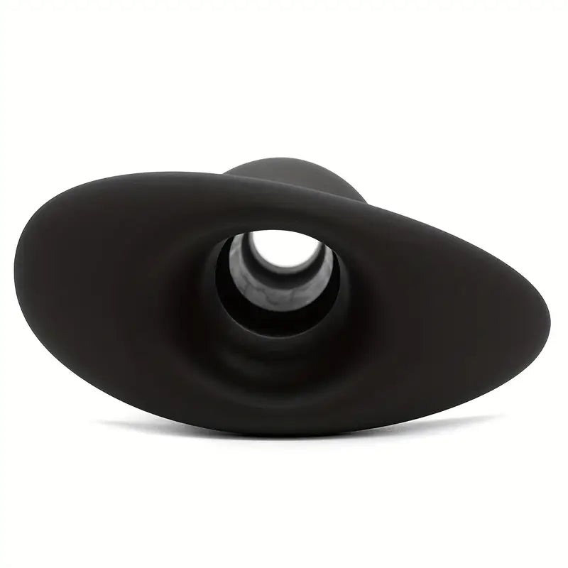 Silicone Anal Plug Comfortable Long-Term Wear Curved Base & Slender Waist