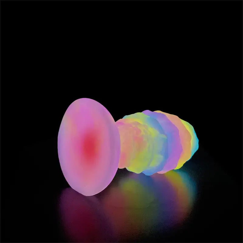 Luminous Conch Shape Butt Plug Anal Massager G Spot Stimulator
