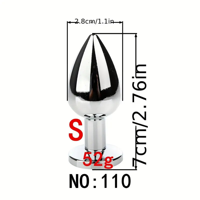 Fox Tail Butt Plug Realistic Furry Anal Detachable Metal Plug Adult Pleasure