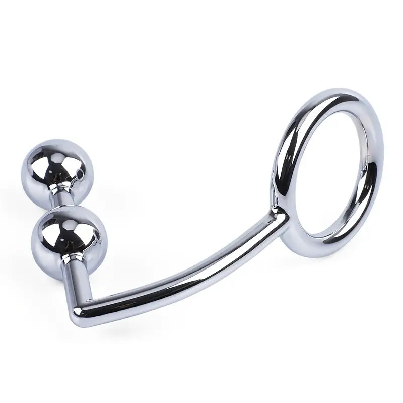 Metal Removable Anal Plug Kit Slider Removable Anal Plug Single Ring