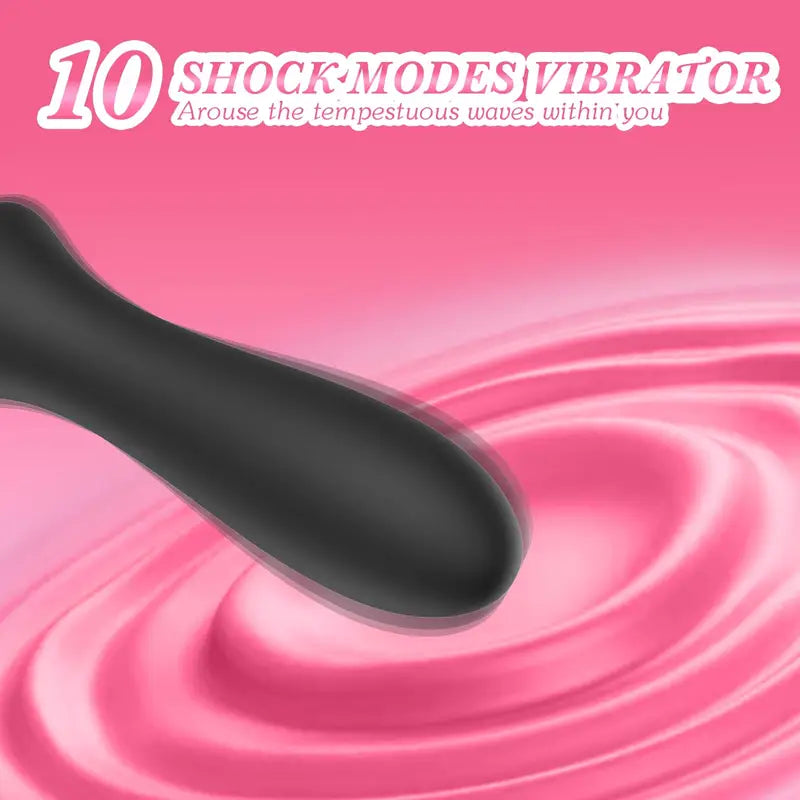 Anal Vibrator Butt Plug Prostate Massager With 10 Vibrating Modes Anal Toy