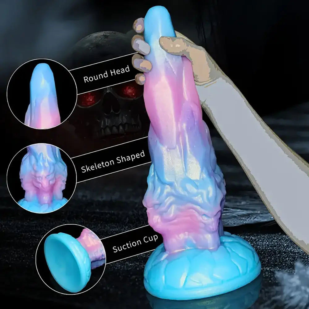 Super Giant Monster Sex Toy Colorful Stone Thick Anal Plug Sex Toy