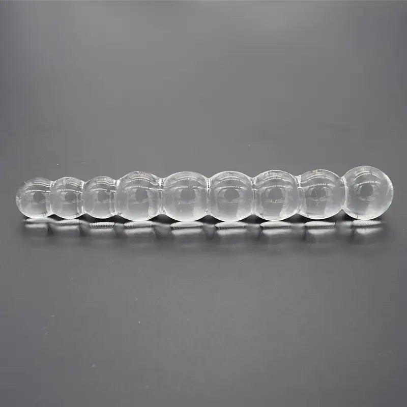 Premium Glass Dildo Anal Beads Butt Plug For Couples Adult Sex Toy