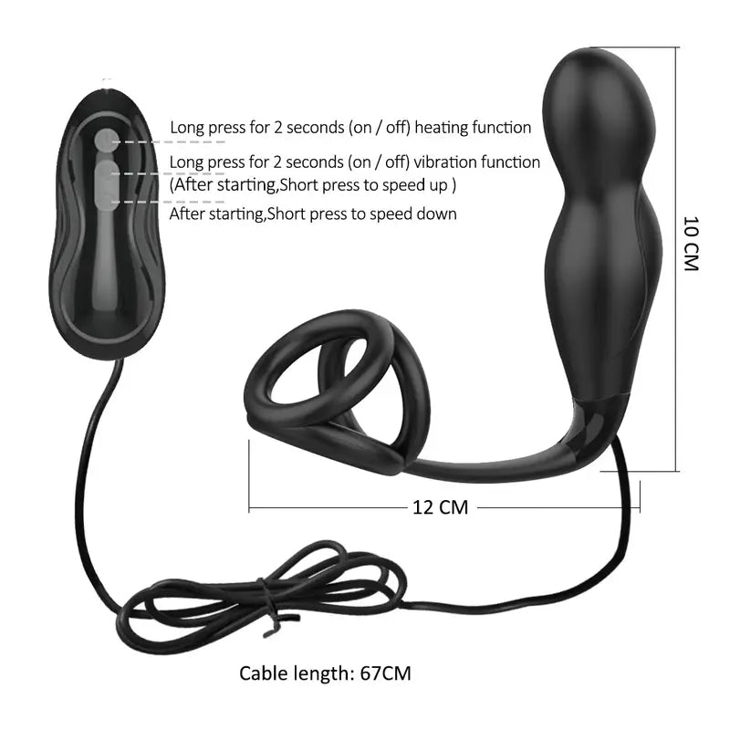 Ultimate Party Accessory Enhances Libido For Bachelorette Vibrating Butt Plug