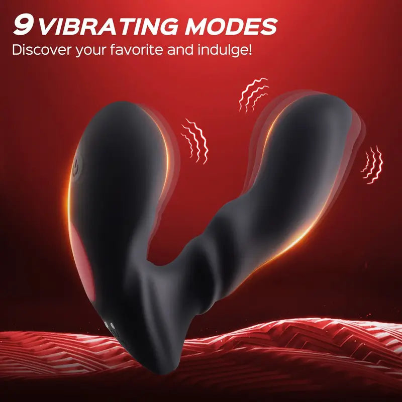 Wiggle Vibrating Motion Prostate Massager Kingsley Anal Plug Vibrator