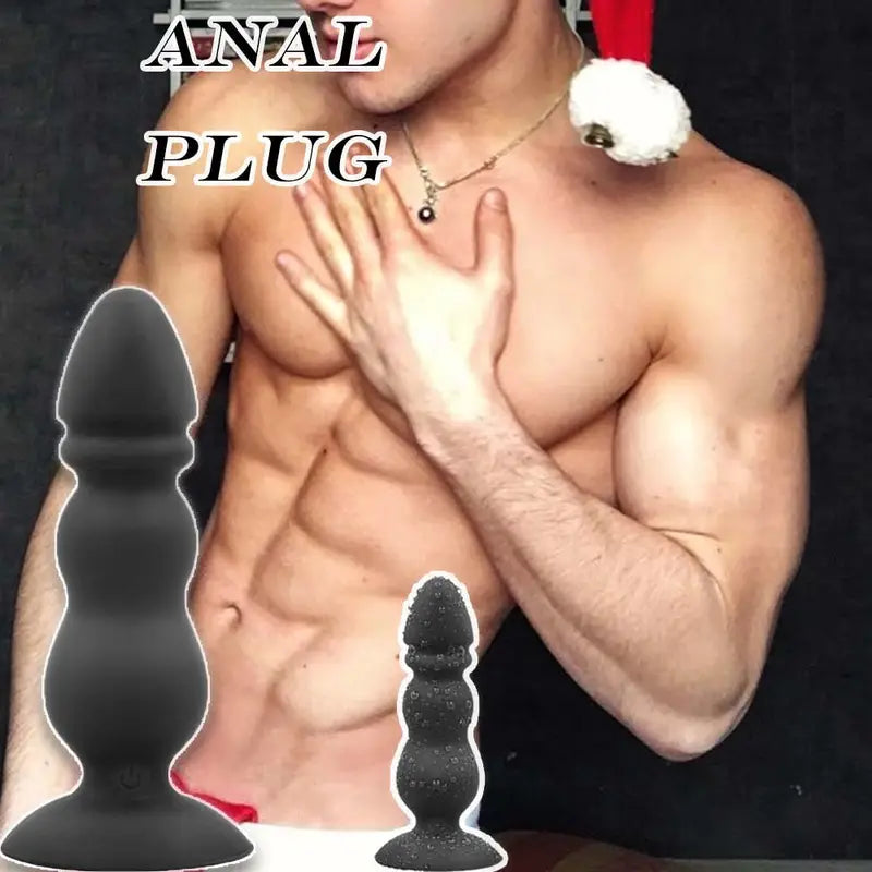 Thrusting Sex Toy Anal Plug Vibrating Butt Plug G Spot Vibrator