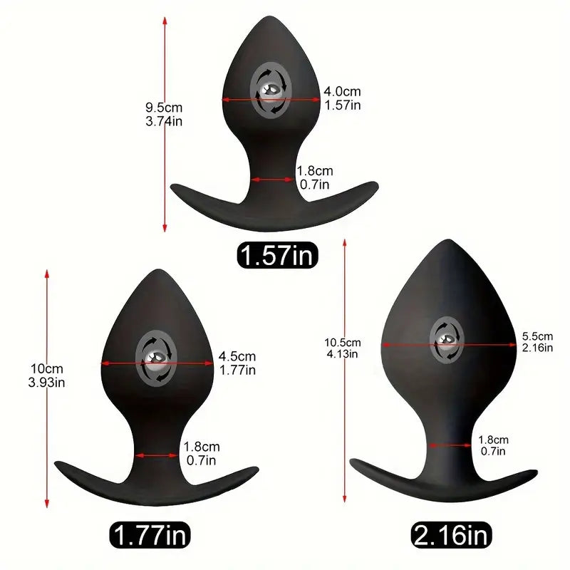 Anal Dilatation Butt Plug Hard Silicone Anal Toy For Women Prostate Massage