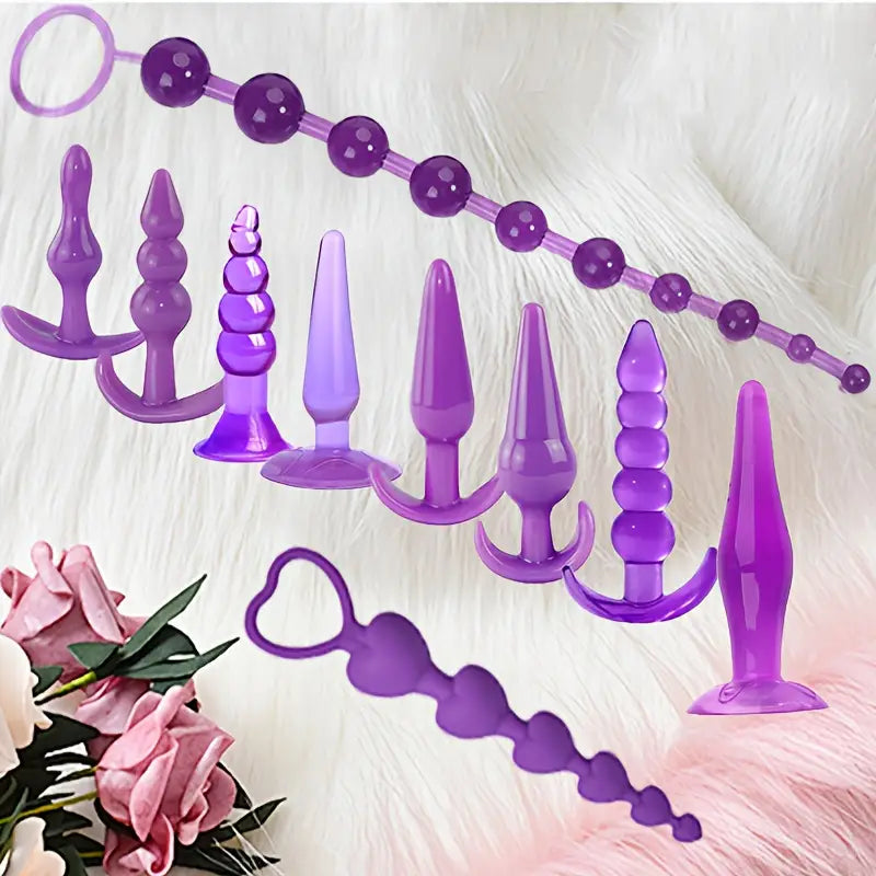 Top Quality Anal Plug Bead Set Combination Anal Sex Toys For BDSM Love