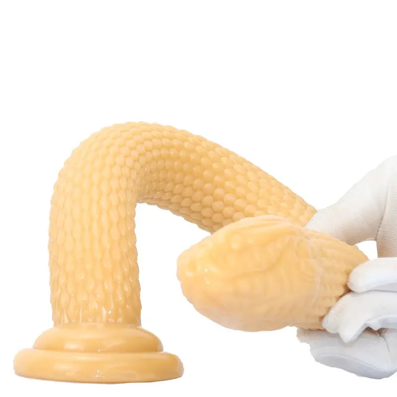 Special-shaped Snake Head Anal Plug Scales Stimulation Anal Expander