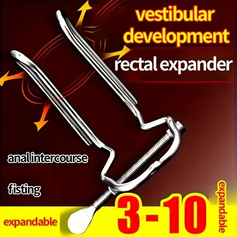 Anal Dilator Vaginal Dilator Personal Wand Massager Metal Anal Plug