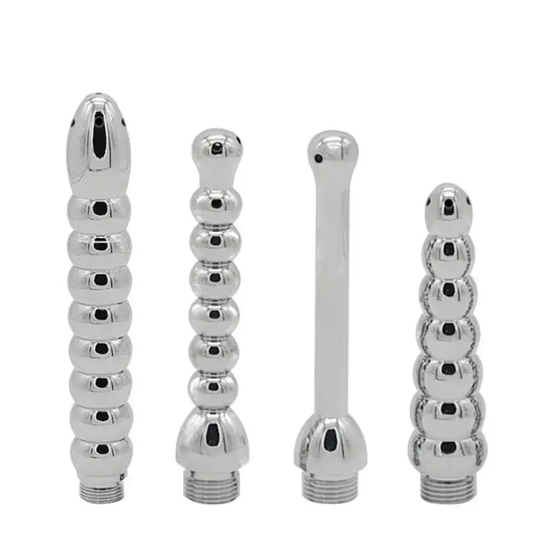 One Set Shower Enema Douches Nozzle Beaded Holes Portable rrigator