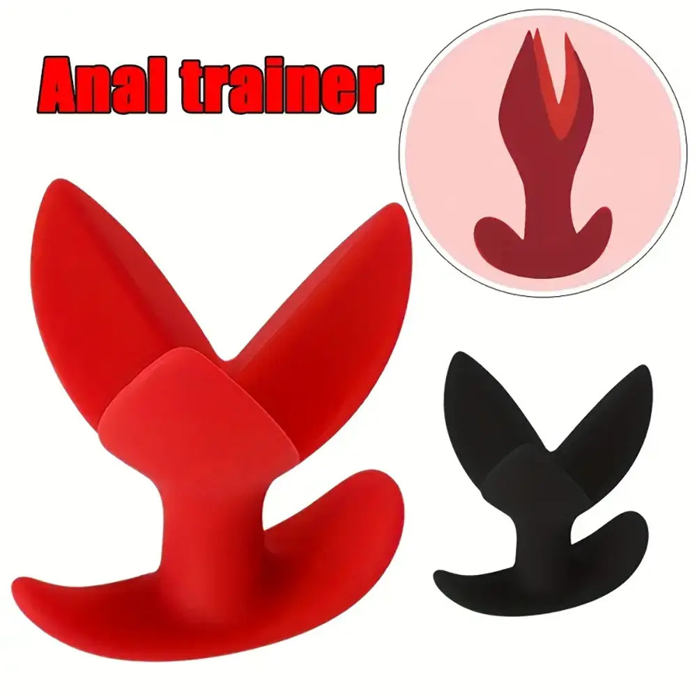 Silicone Anal Expander Anal Plugs G Spot Prostate Opening Massager