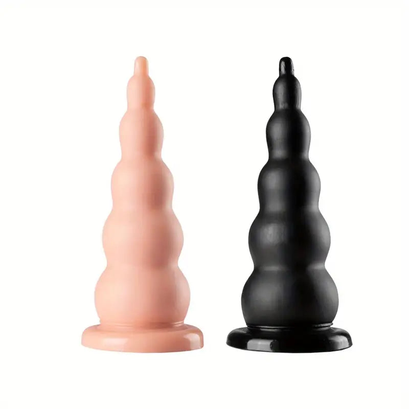 Prostate Massage Butt Plug Toy PVC Anal Play For Men Women Couples