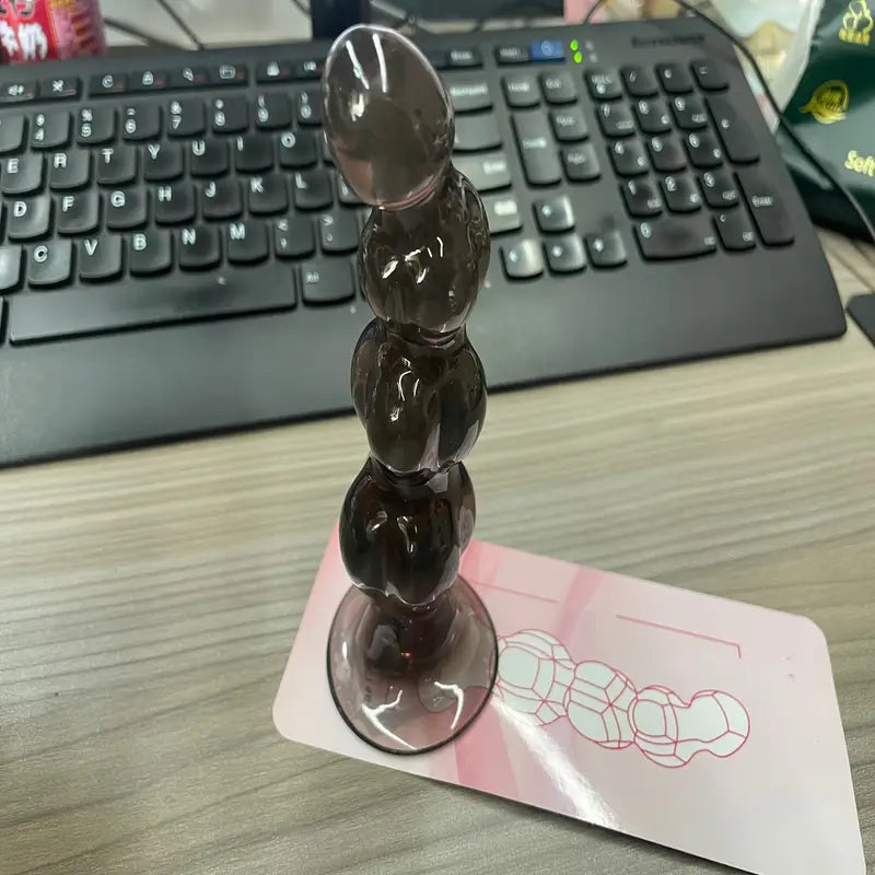 Twisted Anal Plug With Anal Beads For Women Men Couples Sex Stimulate