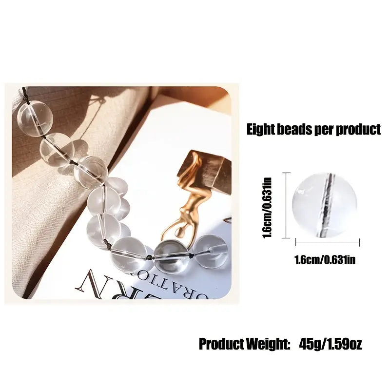 Erotic Glass Anal Beads Vaginal Balls Butt Plug Toy BDSM Massage Butt Plug