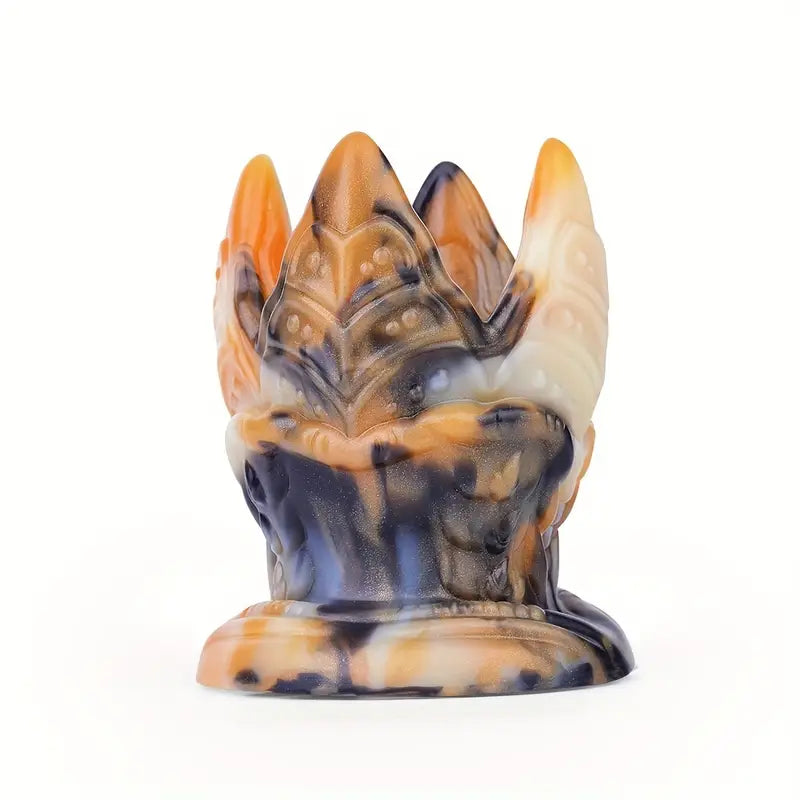 Soft Silicone Colorful Special-Shaped Hollow Peek Anal Plug For Games