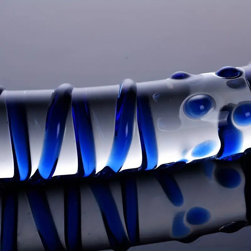 Glass Crystal Masturbation G-spot Butt Anal Pussy Massager Trainer