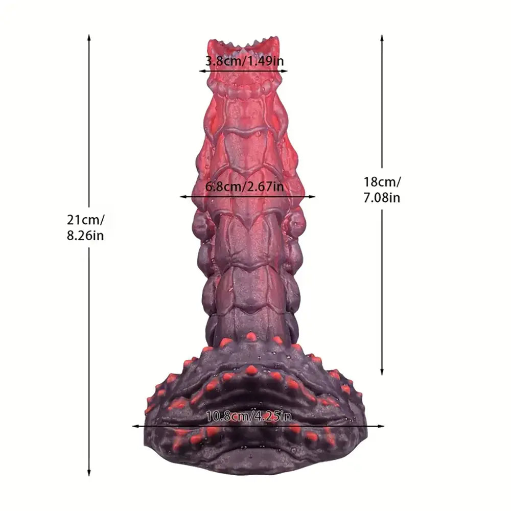 Penis With Suction Cup Silicone Big Anal Plug Prostate Massager