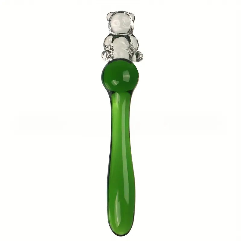 Glass Anal Plug Anal Beads Cute Clear Butt Plug Crystal Dildo For G-spot