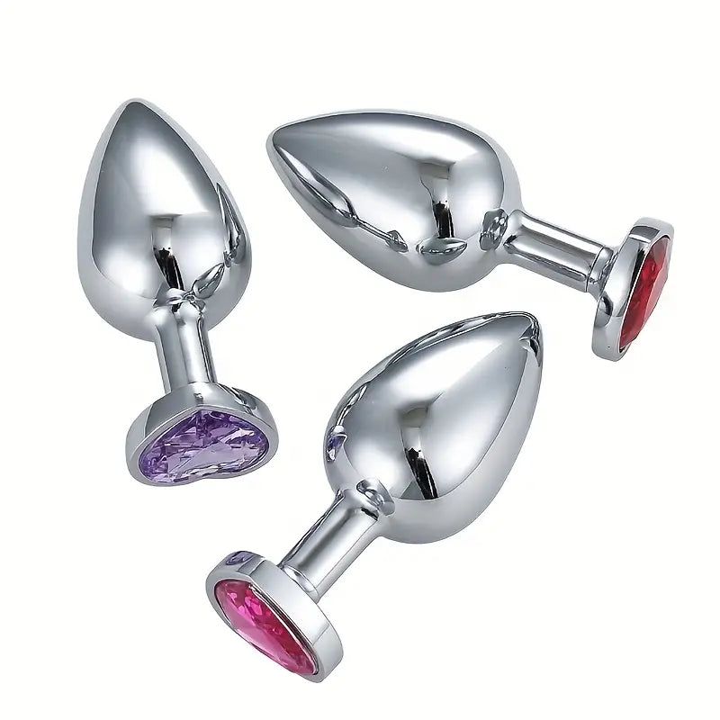 Classic Anal Plug Gem Base For Beginner to Expert Anal Sex Toy