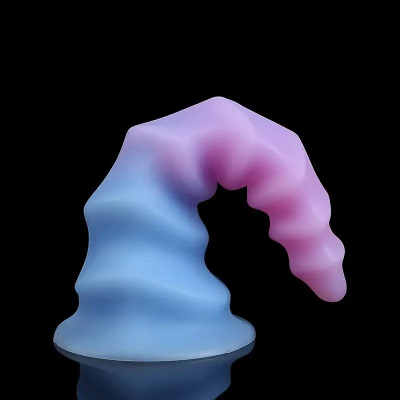 GlowMax Silicone Butt Plug Multi-Color Anal Dildo Prostate Massager
