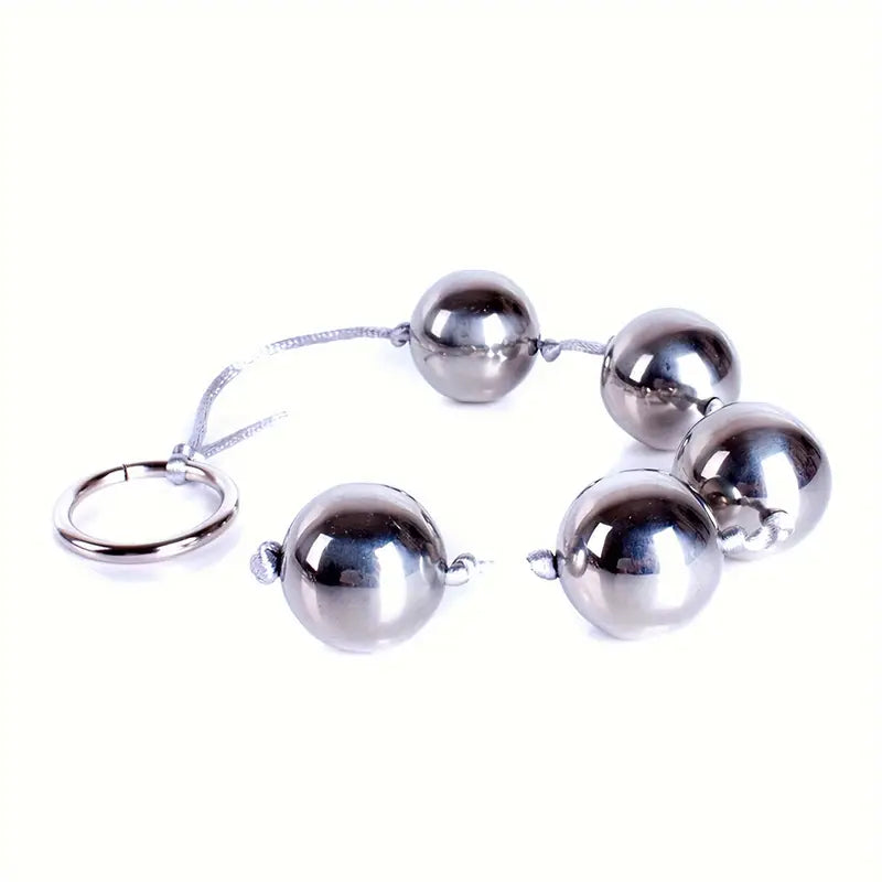 Fetish Anal Balls Metal Anal Beads Sex Toy Stainless Steel Butt Plug